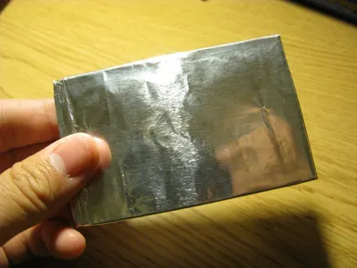 Bubble cushioned aluminum foil bag