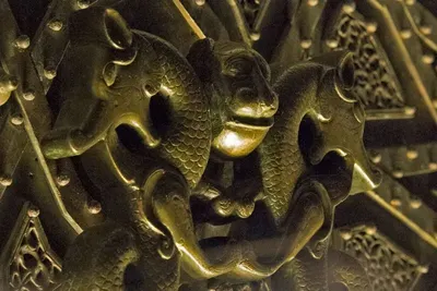 Bronze Octopus Sculpture