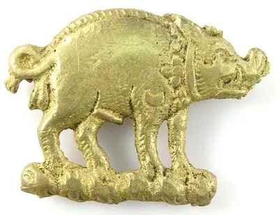Rhino Coat Hook Nickle Plated by M.H. Sons