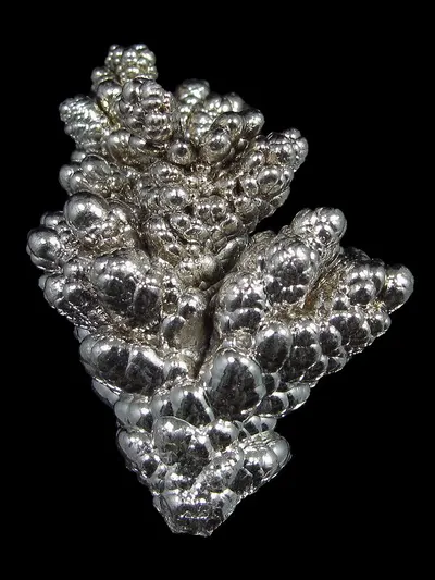 Virgin silver mercury, liquid mercury