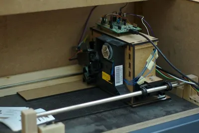 Small laser engraving machine by Guangzhou Shengya CNC & Laser Equipment Co., Ltd. (baixin Technology)