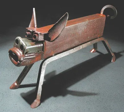Bronze Pig Sculpture