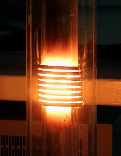 Quartz heating element
