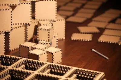 Wooden Puzzle Box Of Many Models
