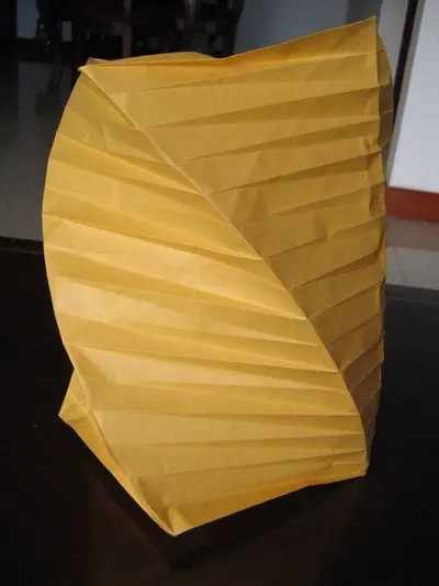 Unique paper lamp