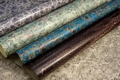 Bartan printed leather