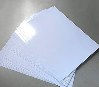White inkjet pvc sheet for making cards