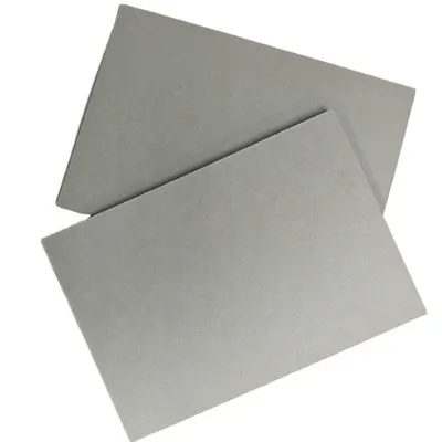 Double side gray carton board for photos frame