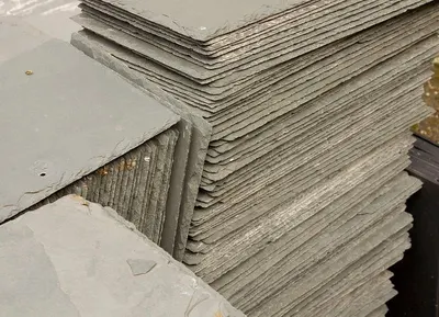 Big Slab Sand Blasted Blue Limestone