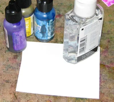 Flash stamp ink