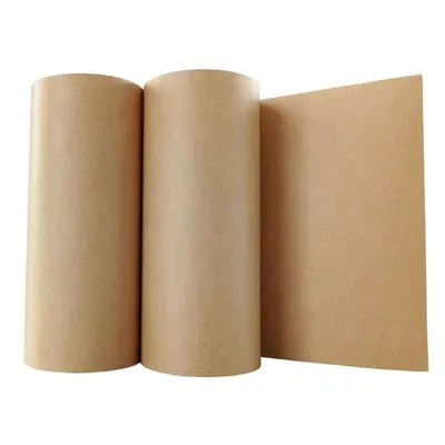 Natural/Unbleached Brown Kraft Paper Roll by Retox Industries