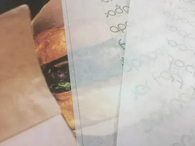 Hamburger memo pads/ writing pads/ notebook