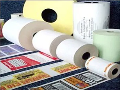 Tamper evident printing material