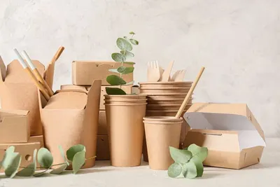 100% degradable disposable cup