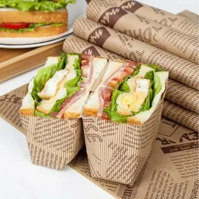 Self Lock Kraft Paper Lunch Box