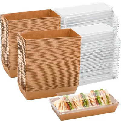 Rectangular deli containers by W.W Plastic Ningbo Co., Ltd.