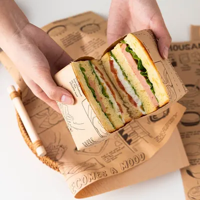 Wood Grain Double-layer Sealed Lunch Box by Productclub (HK) Co., Limited