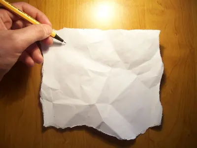 Paper messy tile