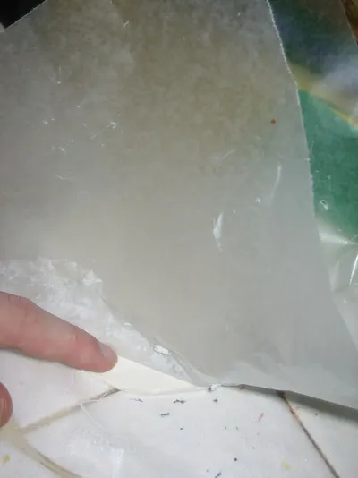 401# Transparent Retort Peel Off end
