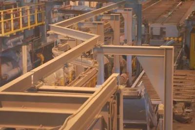Gypsum board production line