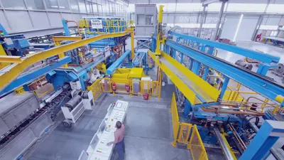 Profile-handling system by Jiangyin Giansun Group Co., Ltd
