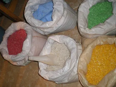 Mixed Rigid Plastics-- Baled