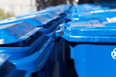 HDPE Drum Regrind Blue Color