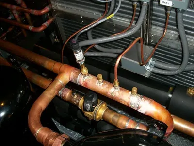 Ground source heat pump all in one