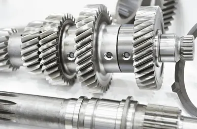 Rotary kiln pinion gear shaft