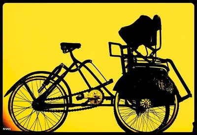 Electric folding bicycle