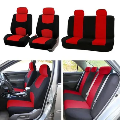 Glass bead car seat cover