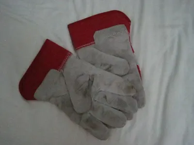 Leather Working Hand Gloves