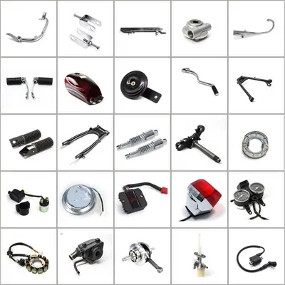 Shiny 50cc-250cc Dirt Pit Bike Spare Parts