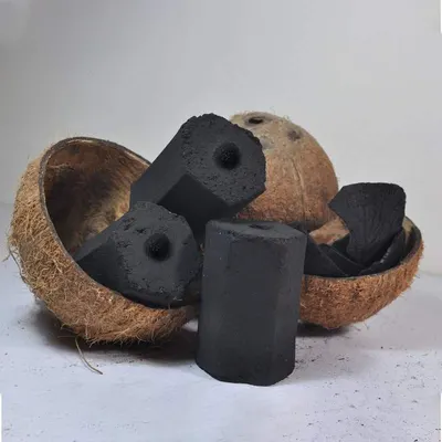 Shisha Coconut Shell Charcoal Briquette