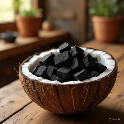 Coconut charcoal
