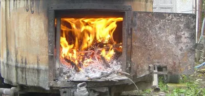 Modern Wood Burning Stove