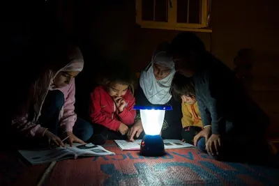 Solar Powered Book Light