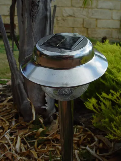 Stainless Solar Garden Light