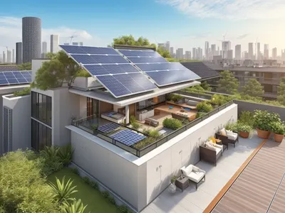 Led Solar Street Light For Courtyard Garden
