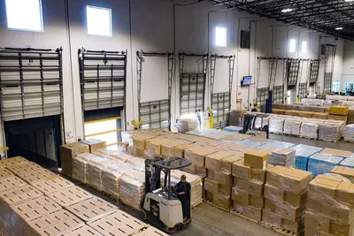 Large Logistics And Distribution Cold Storage