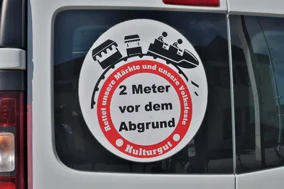 Sweden car top double side advertising