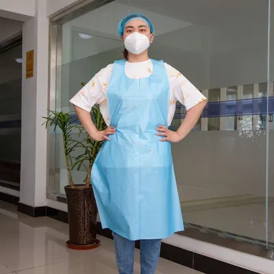 New Design Hospital Nurse Uniform Medical Scrub by Xinke Protective