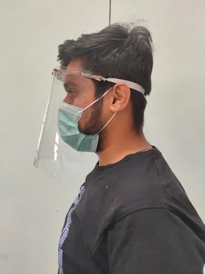 Reusable Facial Shield for Personal Protection