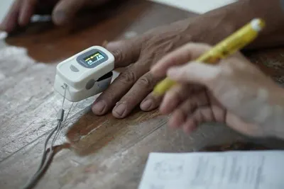 Pulse Oximeter YM-201 Black