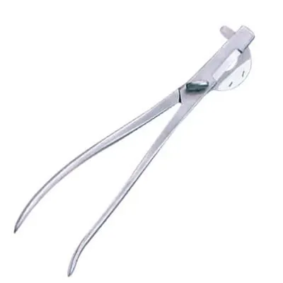 C-clamp Locking plier with regular tips