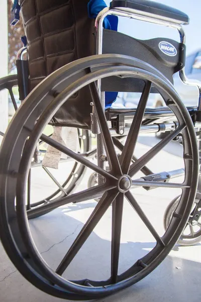 Steel wheelchair