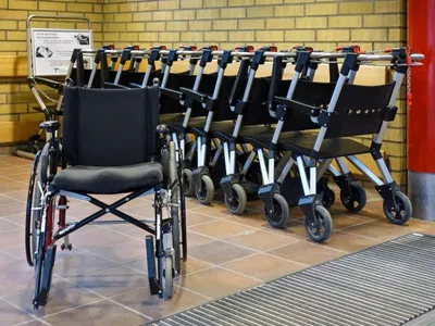 K1 Wheelchair With Mag Wheels And Full Armrest