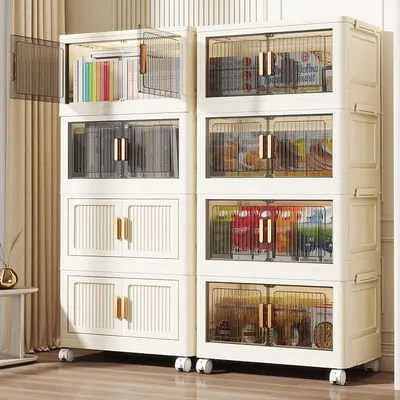 Rattan Door Cabinet