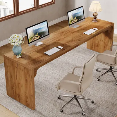 MDF Long Dining Table Study Home