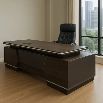 Poise Executive Desk by Venn Design